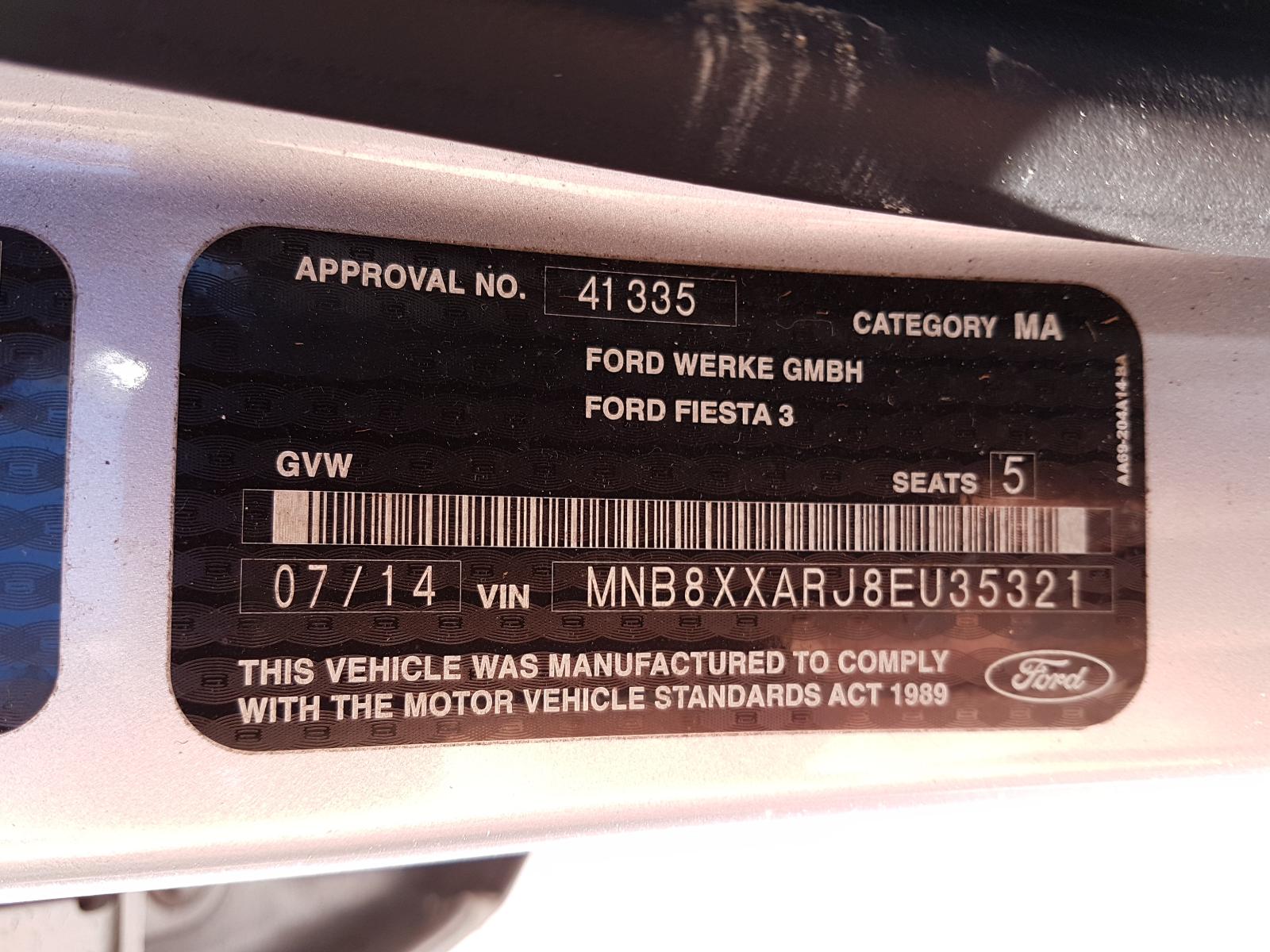 2015 Ford Fiesta Radiator View Auto part Radiator Ford Fiesta 2015