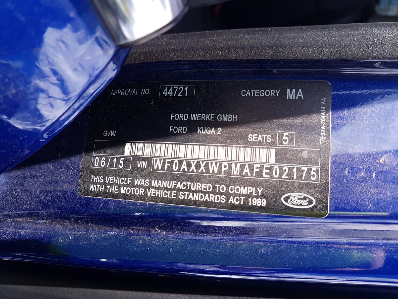 View Auto part Starter Ford Kuga 2015