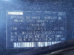 View Auto part Airbag Module/Sensor Mazda 6 2010