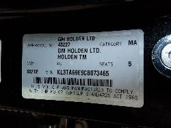 View Auto part Right Door Mirror Holden Barina 2012