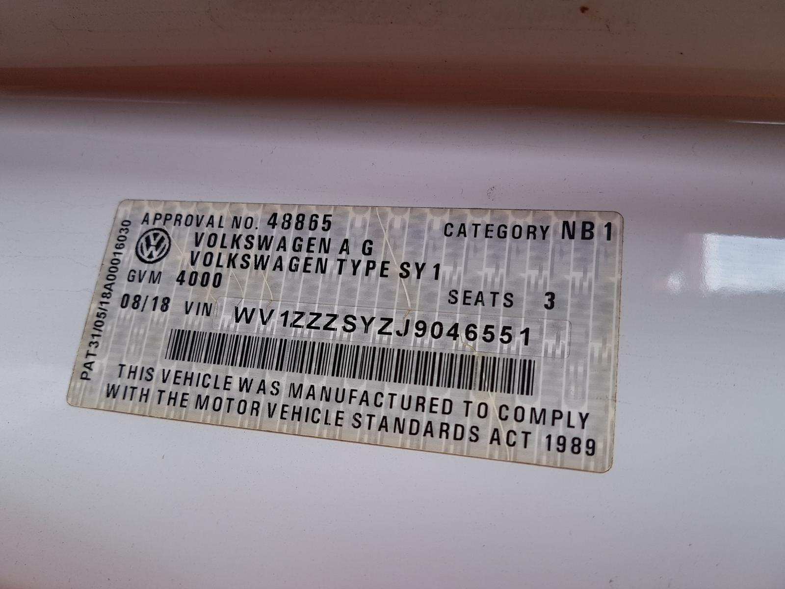 2018 Volkswagen Crafter Instrument Cluster View Auto part Instrument Cluster Volkswagen Crafter 2018