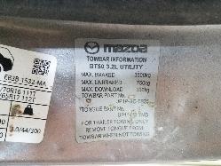View Auto part Seatbelt/Stalk Mazda Bt50 2016