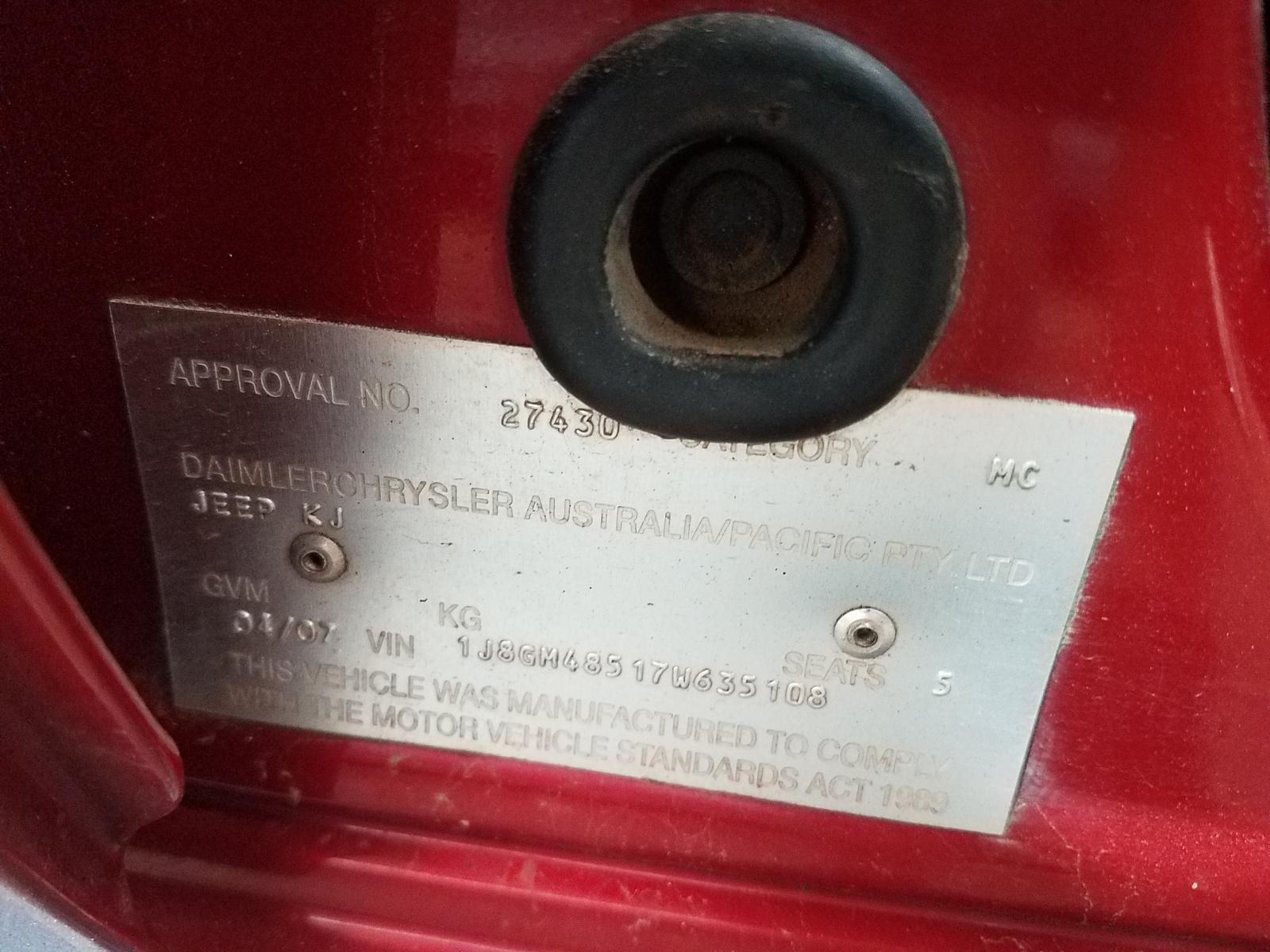 View Auto part Door/Boot/Gate Lock Jeep Cherokee 2006