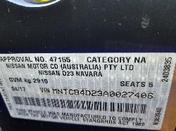 View Auto part Rear Diff Assembly Nissan Navara 2017