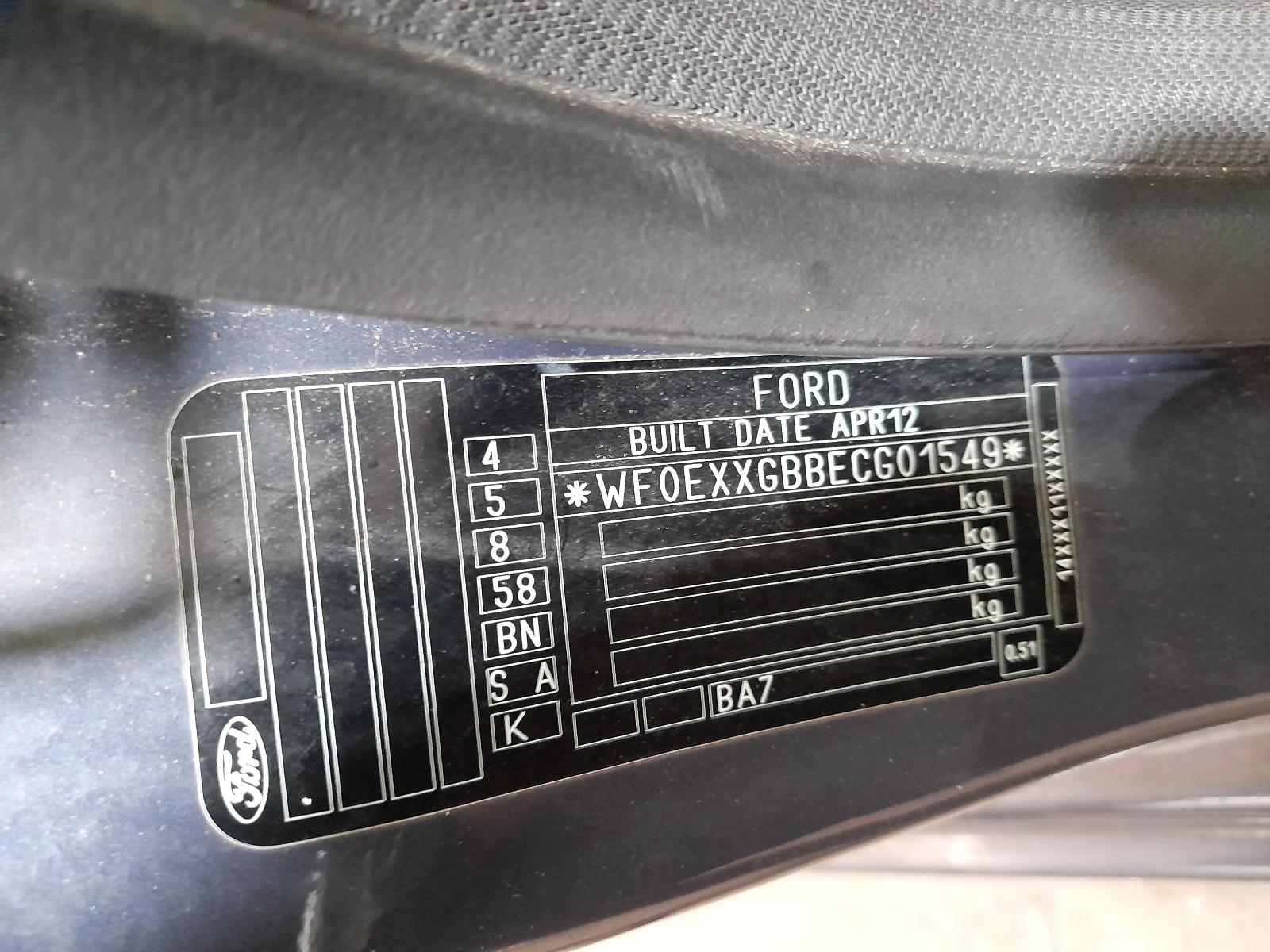 2012 Ford Mondeo Wheel Standard/Steel View Auto part Wheel Standard/Steel Ford Mondeo 2012