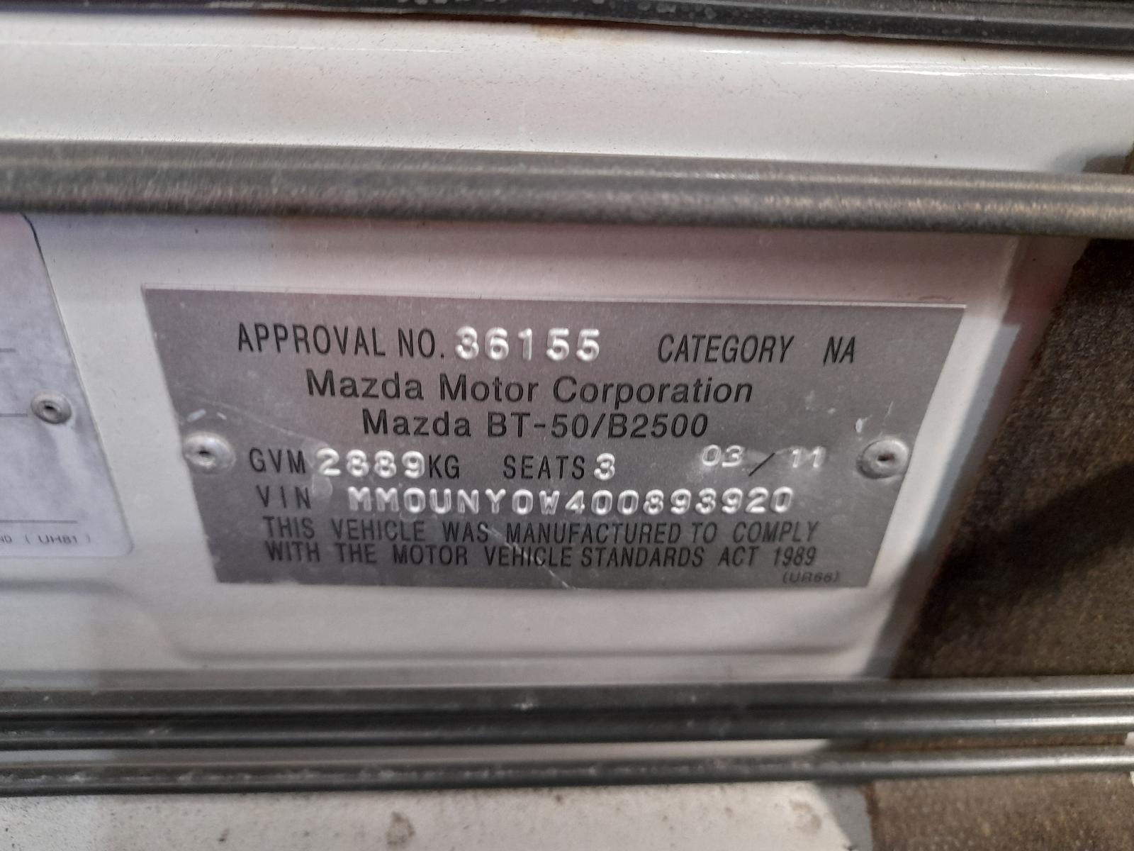 View Auto part Left Front Window Reg/Motor Mazda Bt50 2011