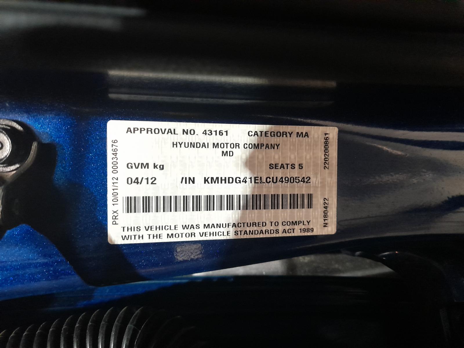 View Auto part Ecu Hyundai Elantra 2012