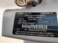 View Auto part Airbag Module/Sensor Toyota Hilux 2016