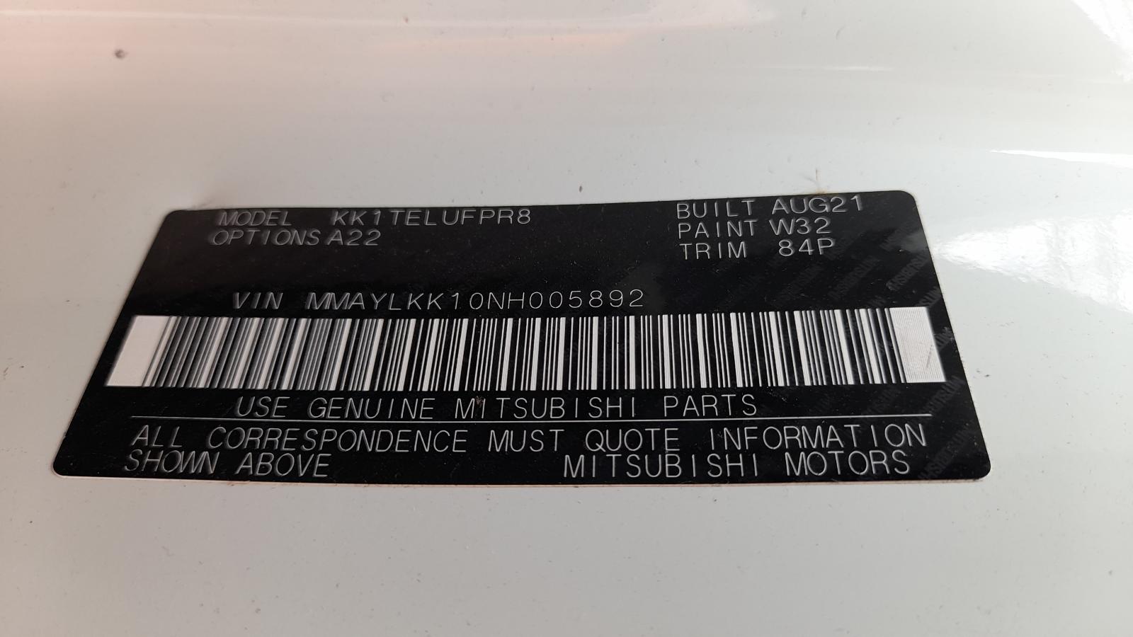 2021 Mitsubishi Triton Trans/Gearbox View Auto part Trans/Gearbox Mitsubishi Triton 2021