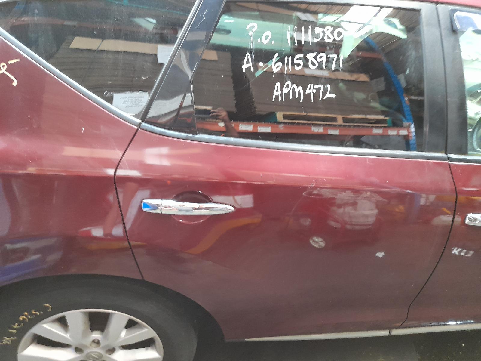 2012 Nissan Murano Bootlid/Tailgate View Auto part Bootlid/Tailgate Nissan Murano 2012