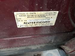 View Auto part Bootlid/Tailgate Nissan Murano 2012