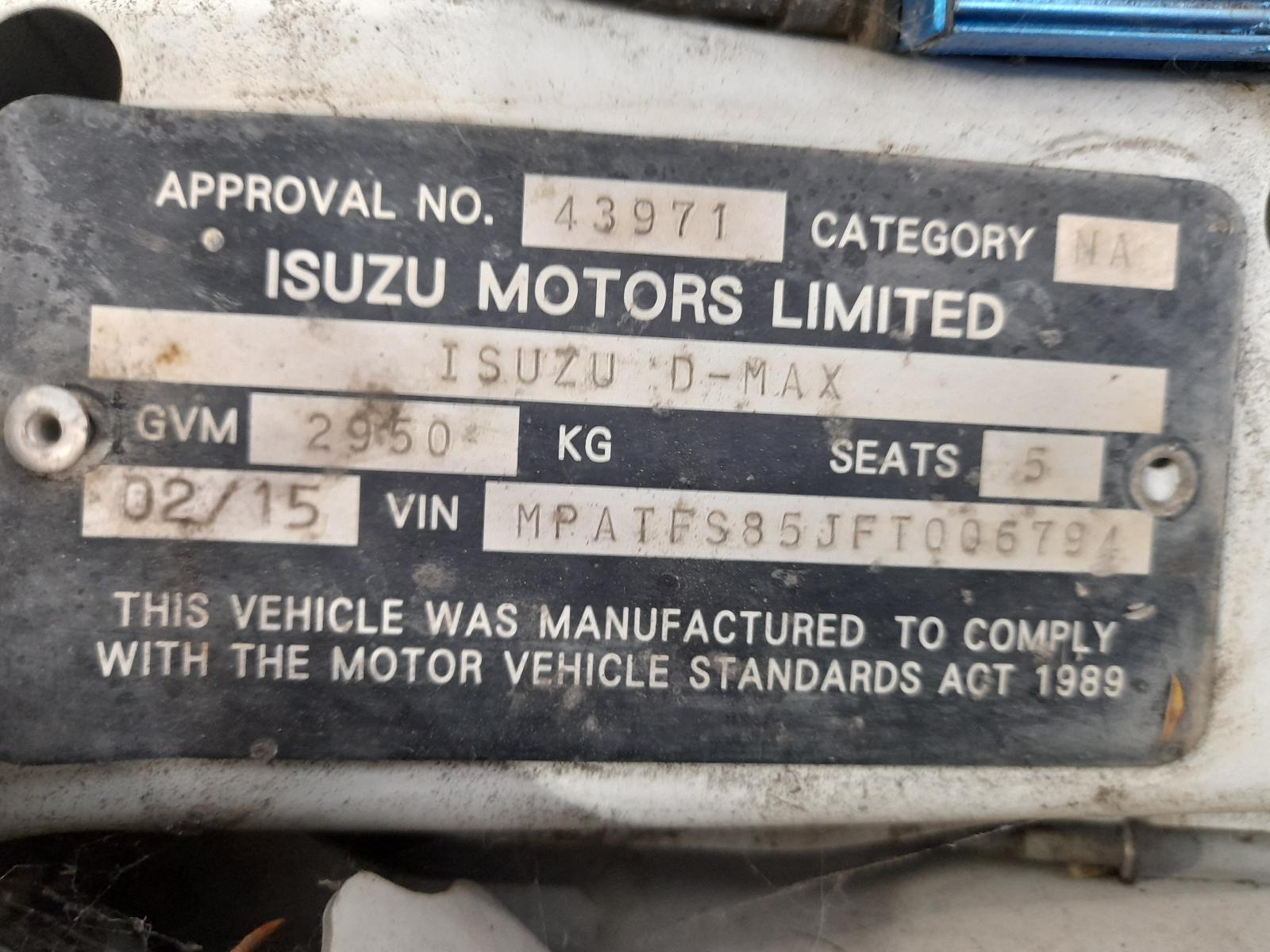 View Auto part Ecu Isuzu Dmax 2014