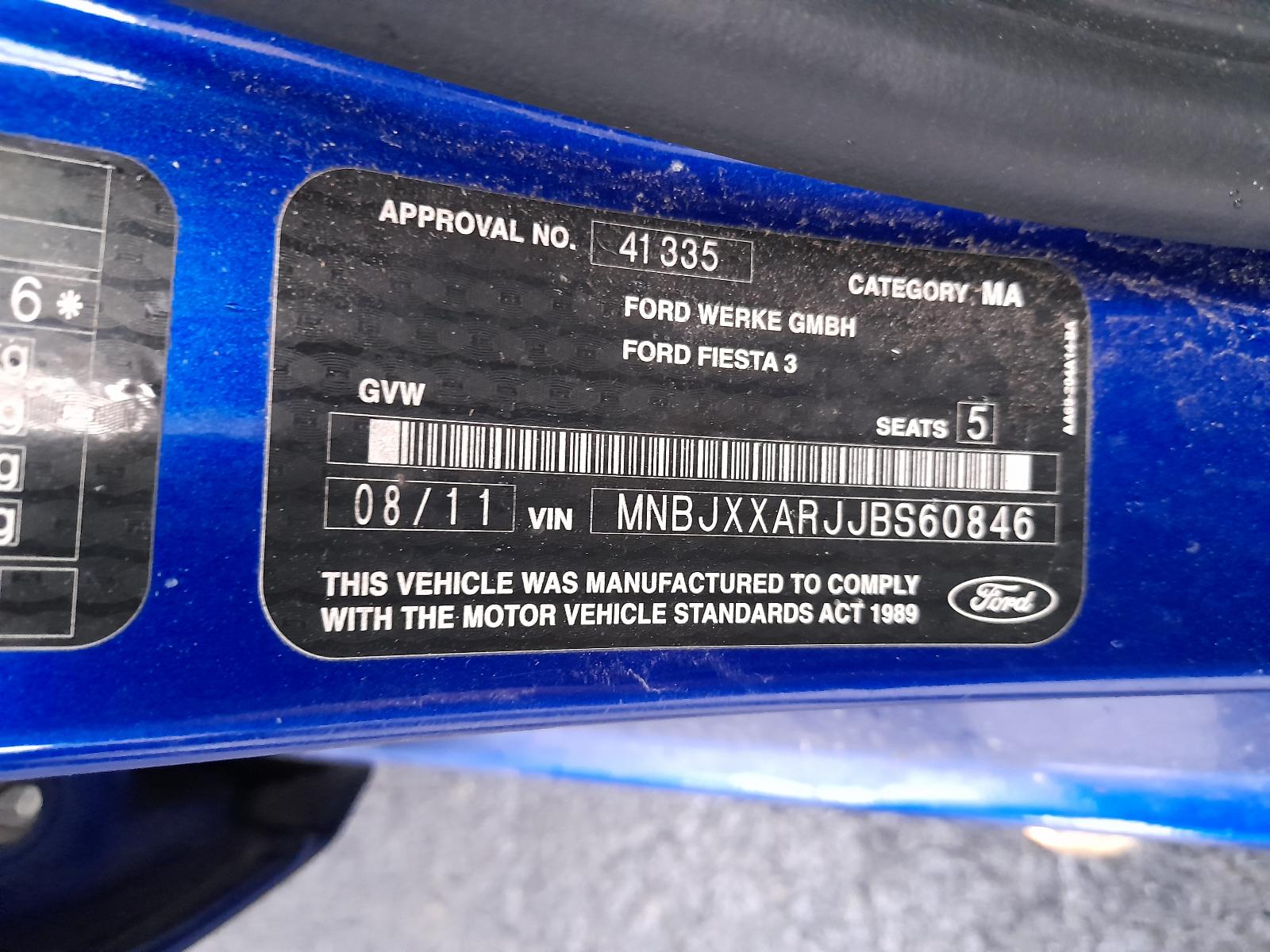 View Auto part Brake Booster Ford Fiesta 2011