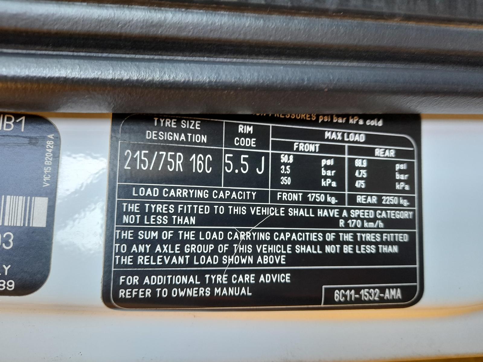View Auto part Trans/Gearbox Ford Transit 2012