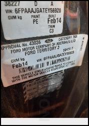 View Auto part Misc Ford Territory 2014