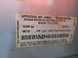 View Auto part Left Rear Side Glass Nissan Xtrail 2018