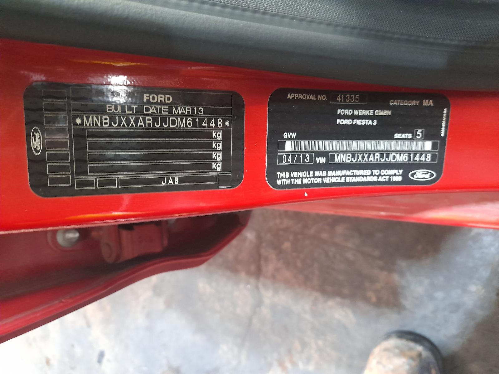 View Auto part Radiator Ford Fiesta 2013