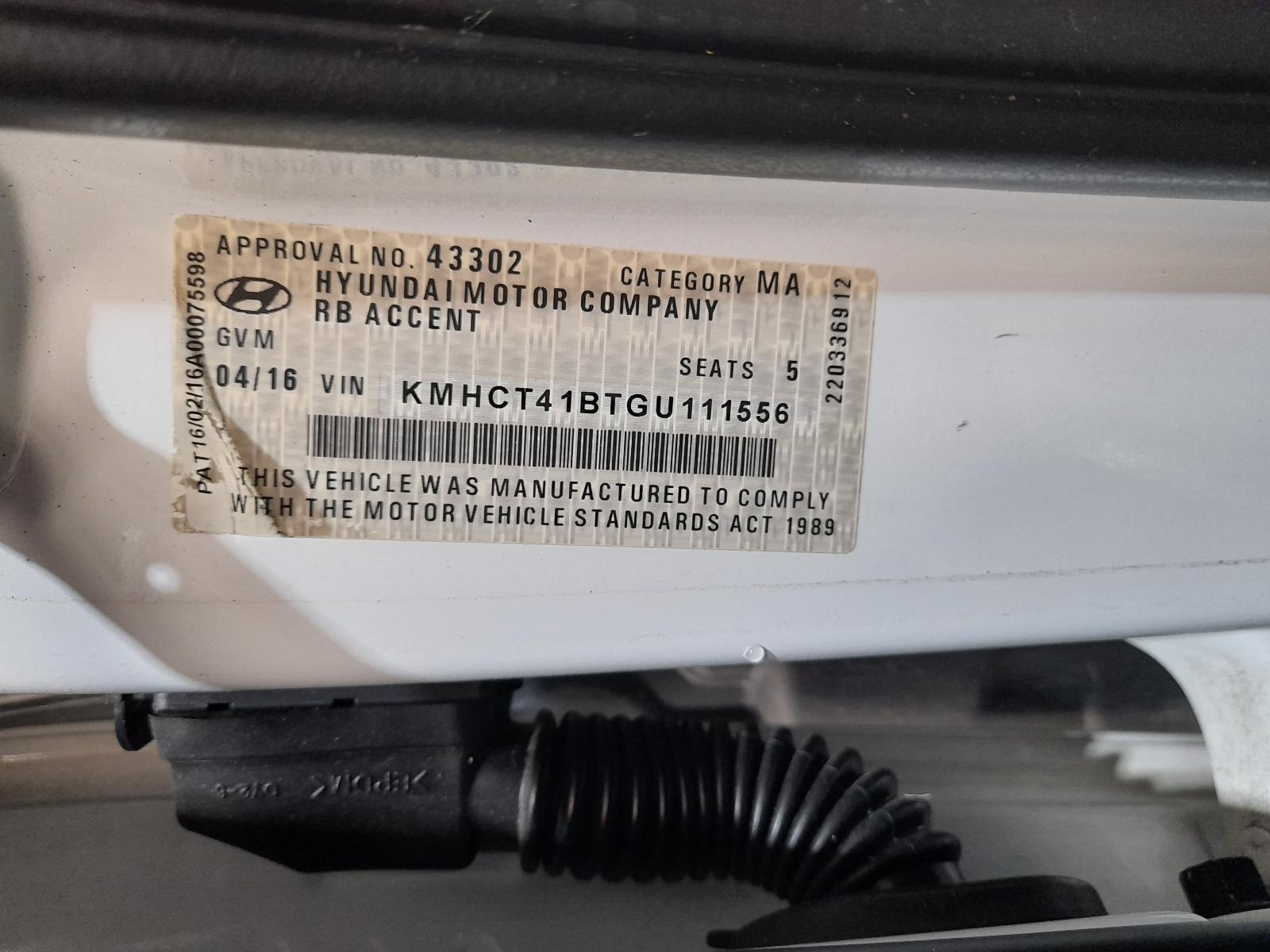 View Auto part Alternator Hyundai Accent 2016
