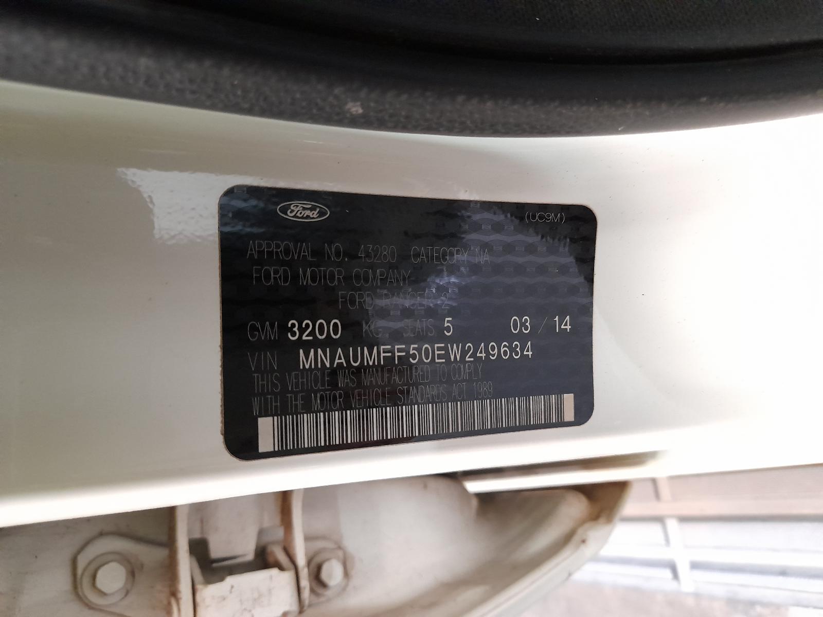 View Auto part Misc Ford Ranger 2014