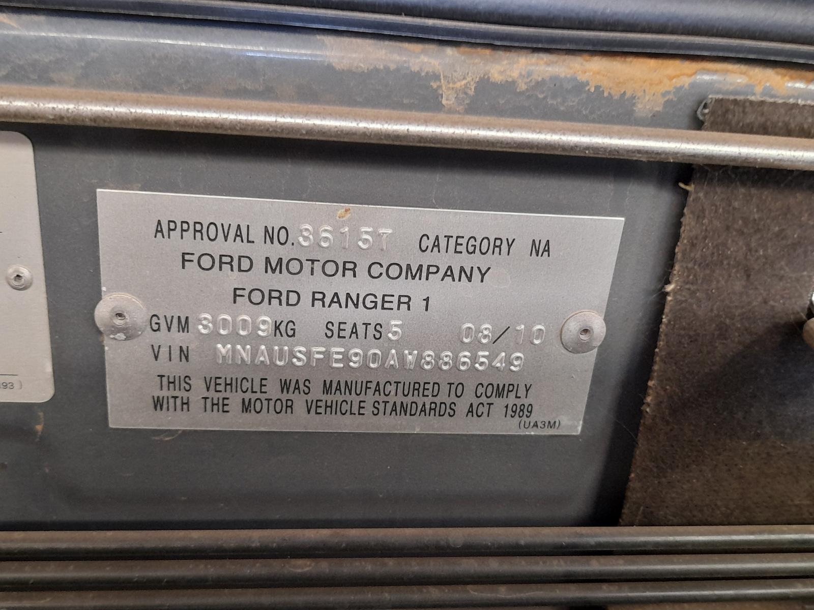 View Auto part Front Bumper Ford Ranger 2010