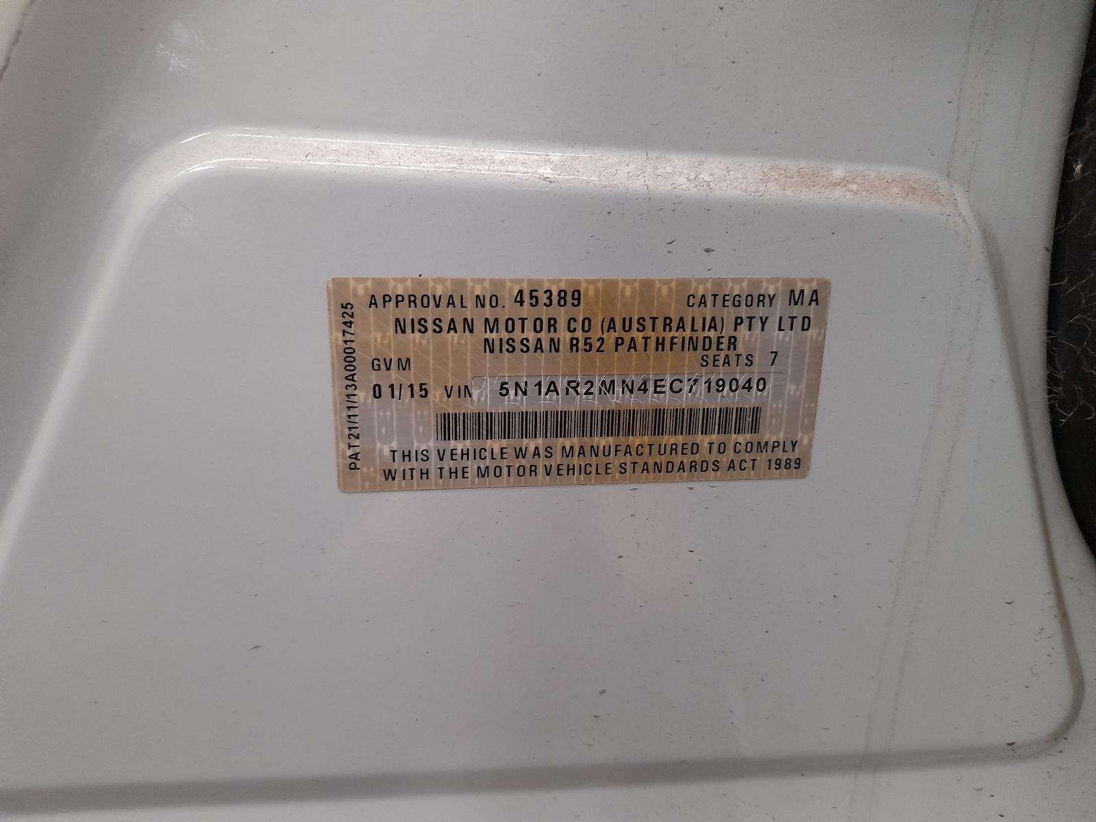 2014 Nissan Pathfinder Catalytic Converter View Auto part Catalytic Converter Nissan Pathfinder 2014