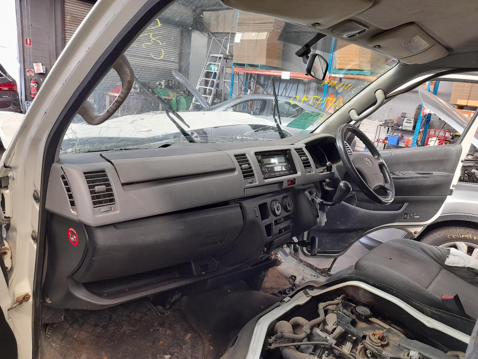 Dashboard Of Toyota Hiace Model 2011 Combination Switch Hiace