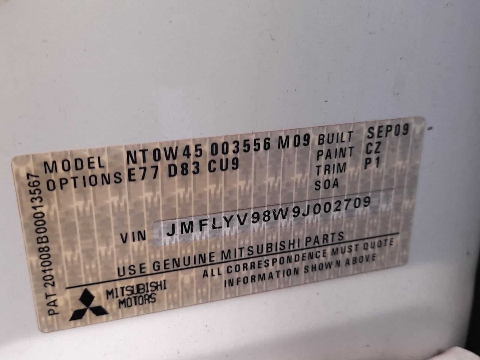 View Auto part Particulate Filter/Dpf Mitsubishi Pajero 2009