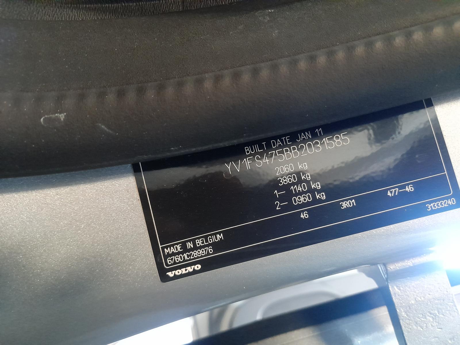 View Auto part Airbag Module/Sensor Volvo S60/v60 2011