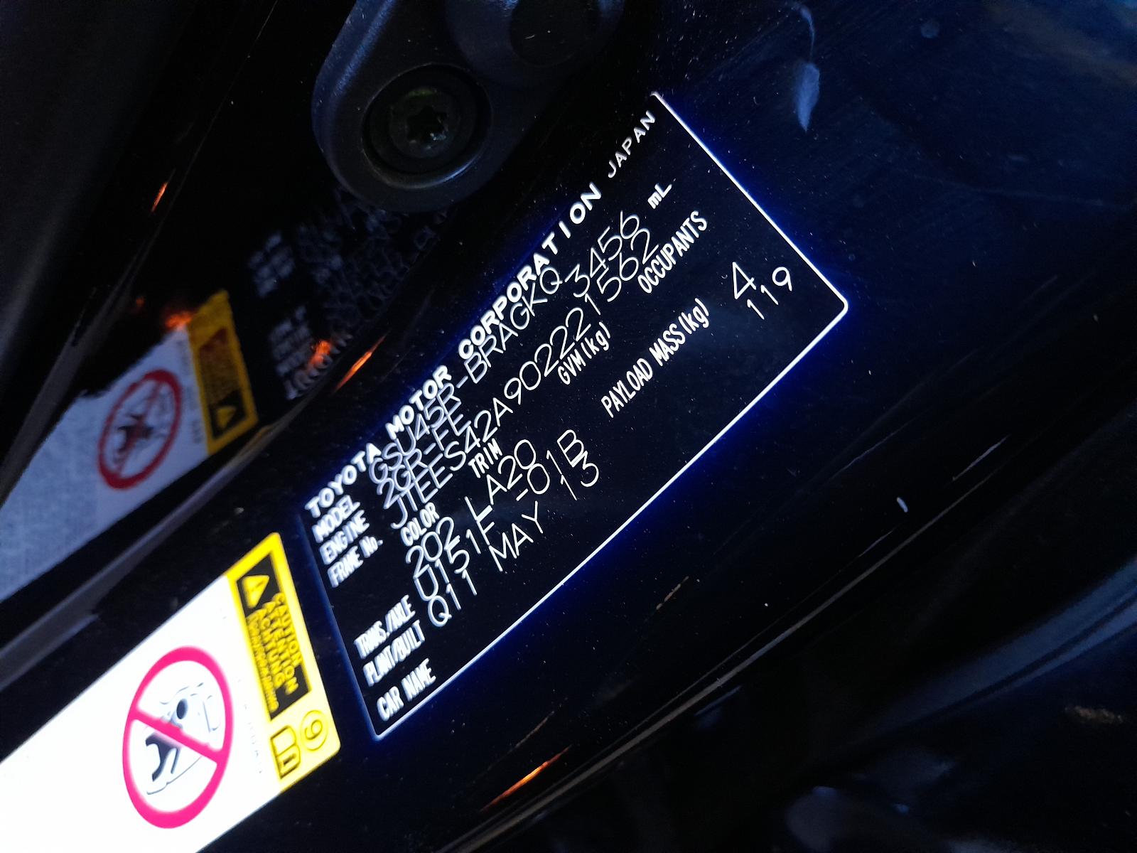 2013 Toyota Kluger Airbag Module/Sensor View Auto part Airbag Module/Sensor Toyota Kluger 2013