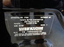 View Auto part Airbag Module/Sensor Toyota Kluger 2013