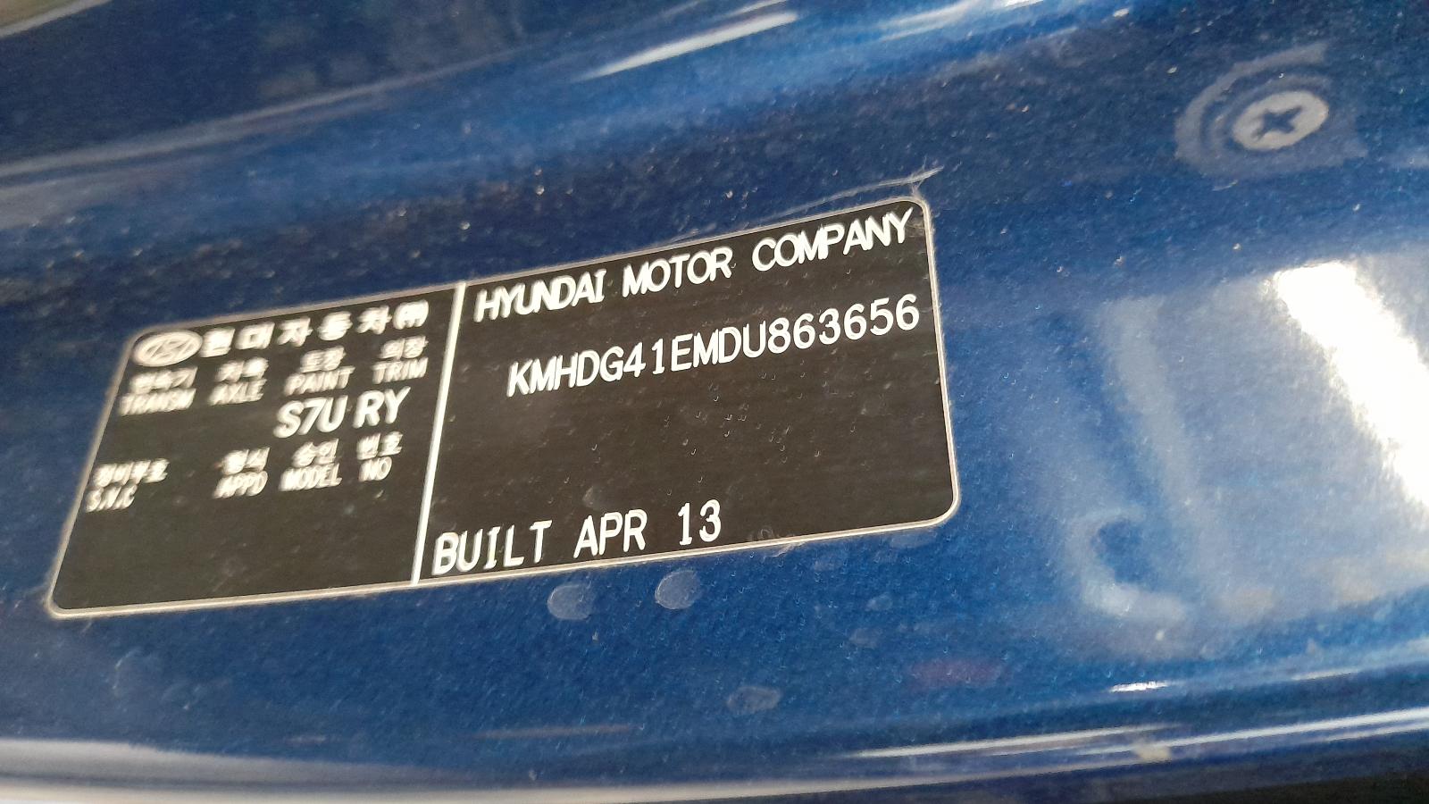 View Auto part Seatbelt/Stalk Hyundai Elantra 2013