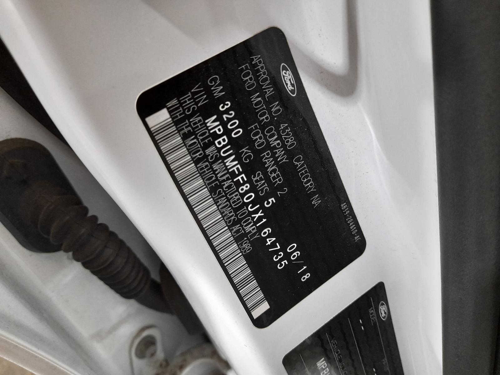 View Auto part Misc Ford Ranger 2018