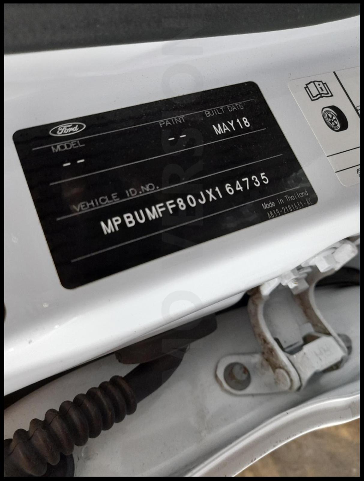 View Auto part Misc Ford Ranger 2018