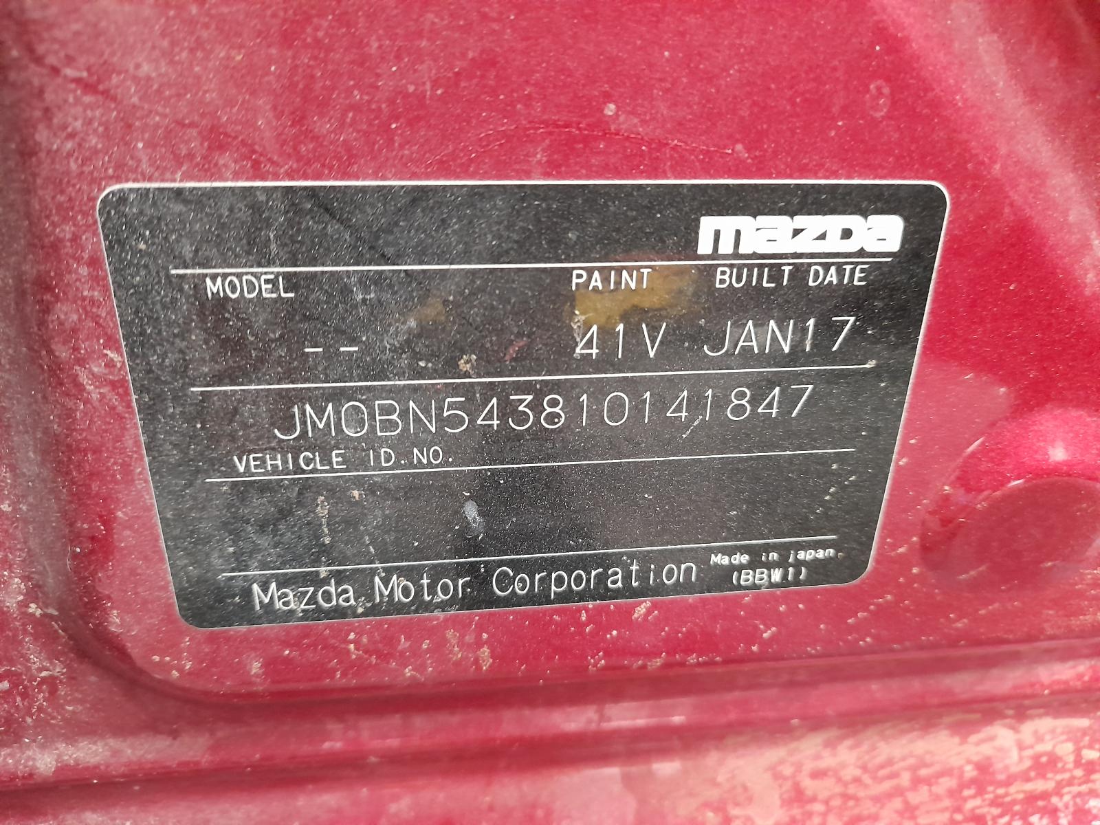 View Auto part Door/Boot/Gate Lock Mazda 3 2017