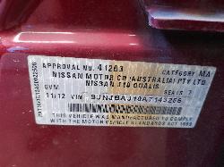 View Auto part Parcel Shelf Cargo Blind Nissan Dualis 2012