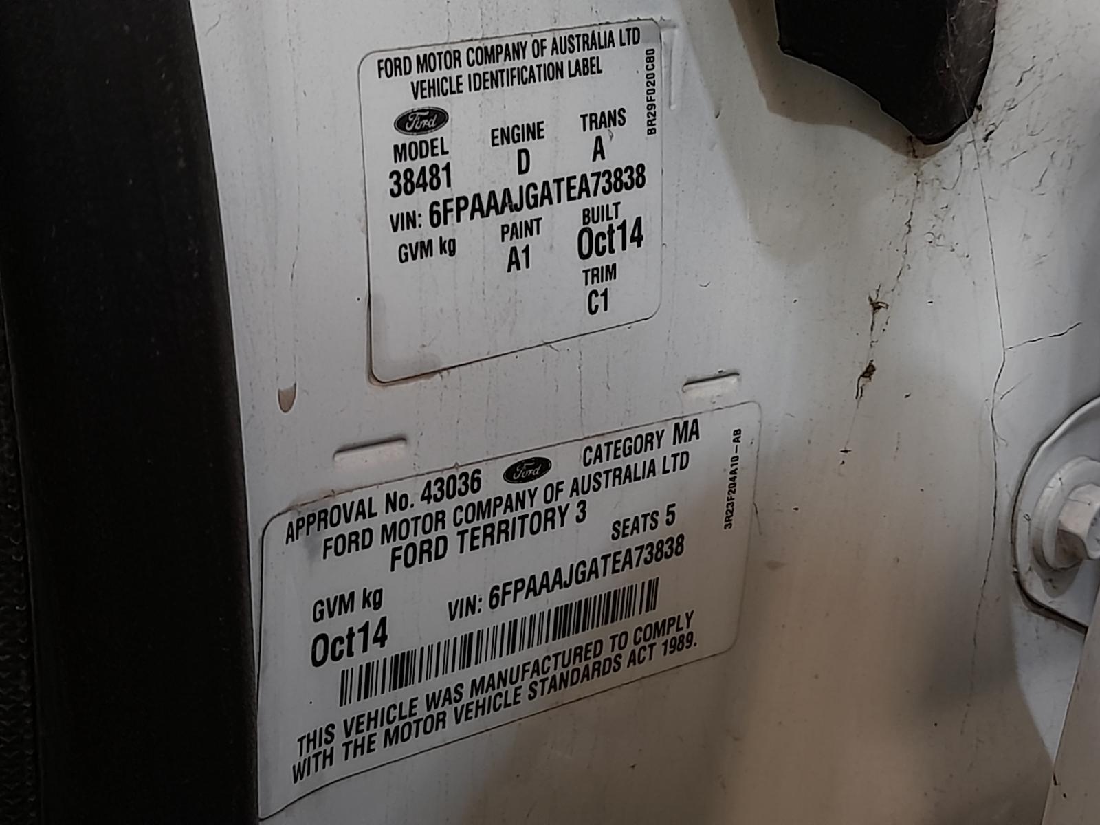 View Auto part Heater Fan Motor Ford Territory 2014