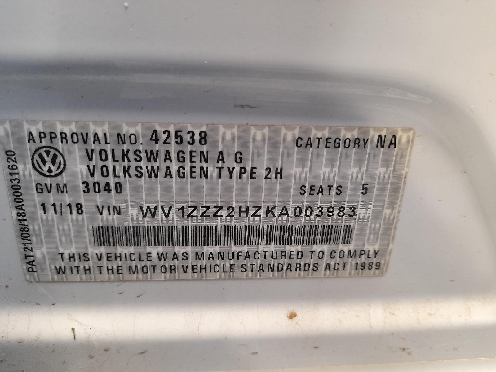 2018 Volkswagen Amarok Ecu View Auto part Ecu Volkswagen Amarok 2018