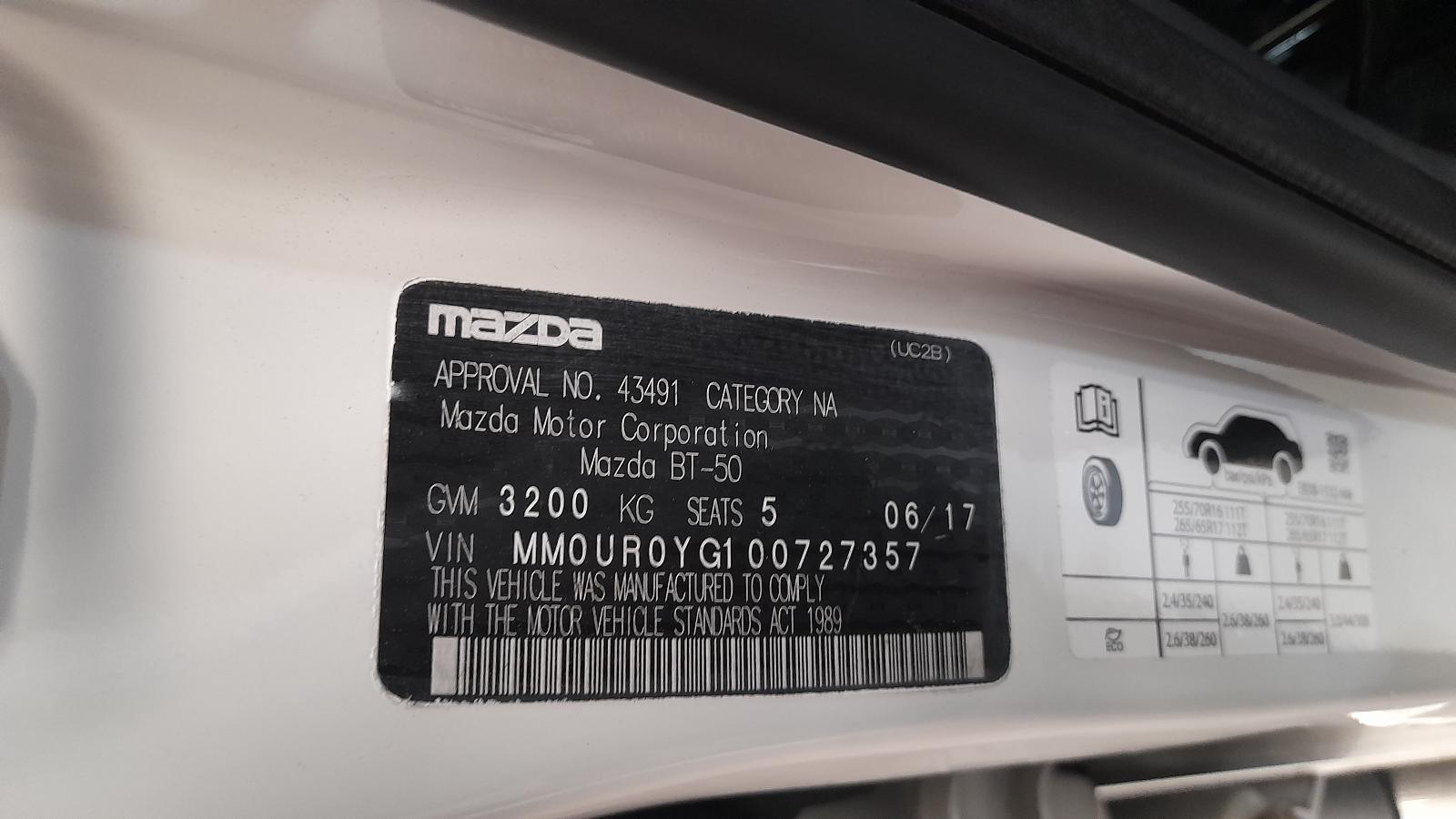View Auto part Left Indicator/Fog/Side Mazda Bt50 2017