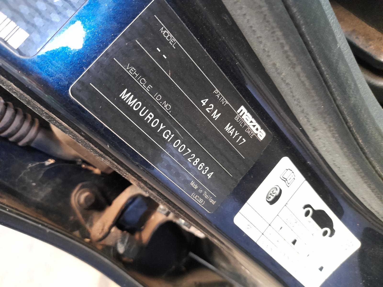 View Auto part Trans/Gearbox Mazda Bt50 2017