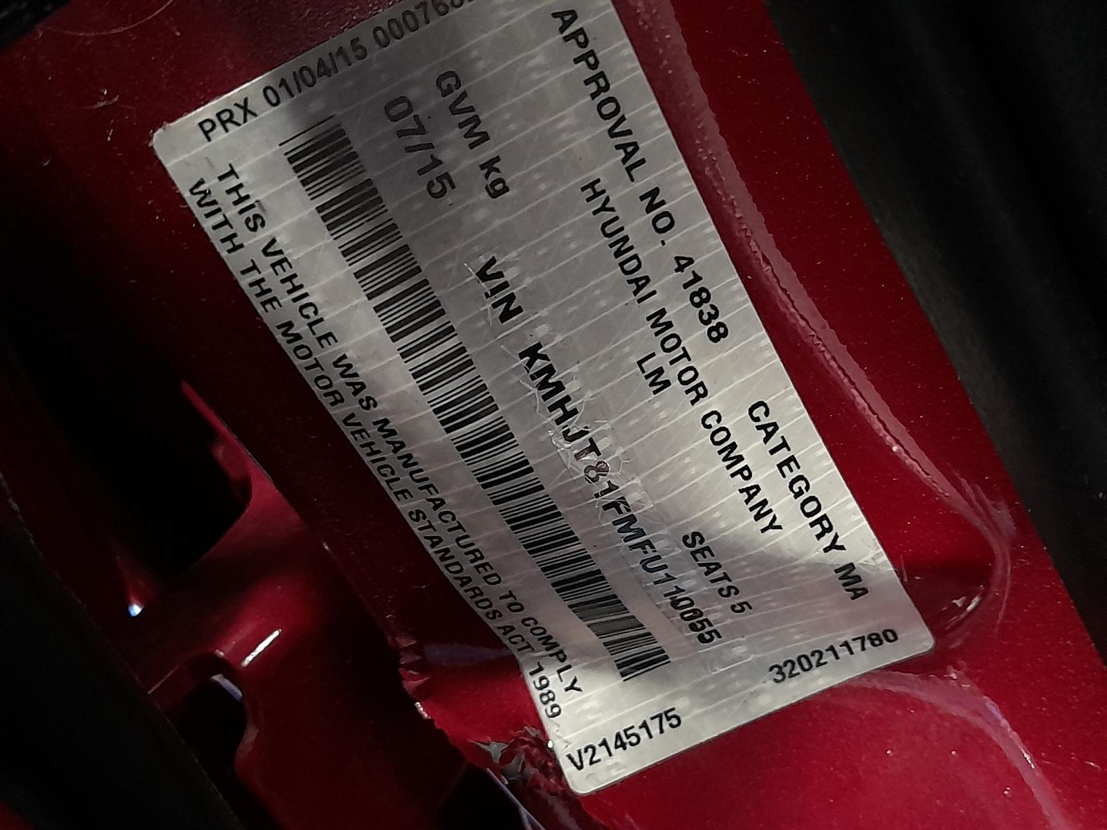 2015 Hyundai Ix35 Left Rear Door Window View Auto part Left Rear Door Window Hyundai Ix35 2015