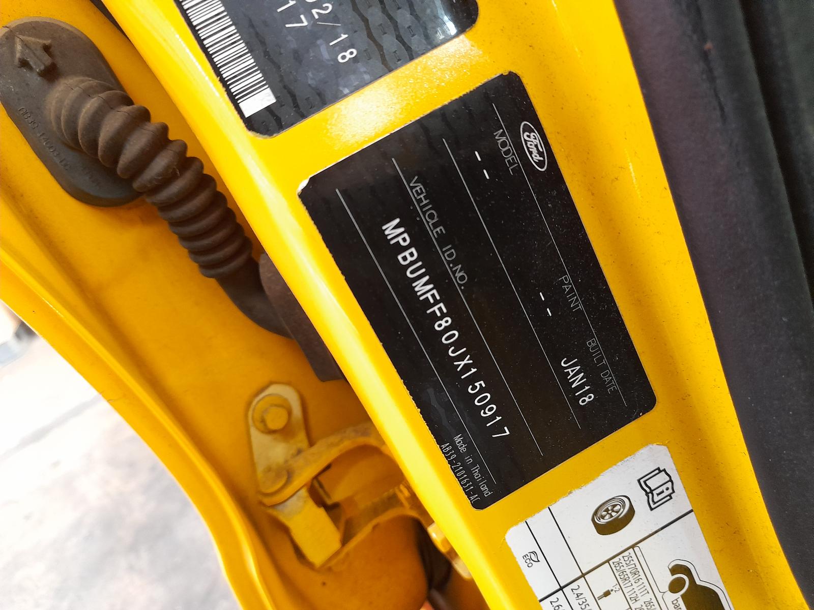 View Auto part Side Step/Skirt Ford Ranger 2018