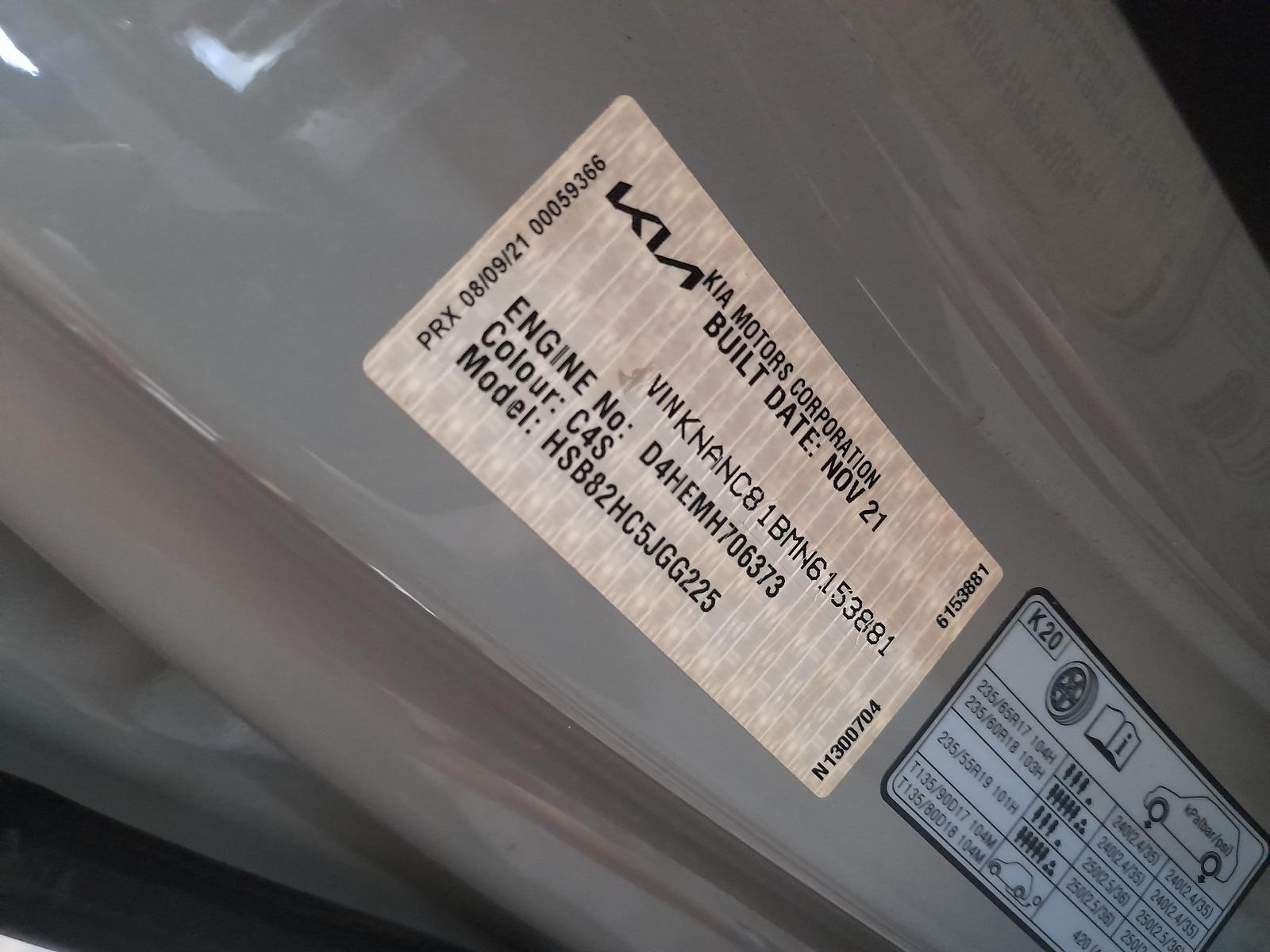 2021 Kia Carnival/grand Carnival Wheel Mag View Auto part Wheel Mag Kia Carnival/grand Carnival 2021