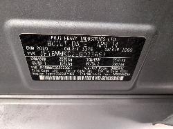 View Auto part Trans/Gearbox Subaru Liberty 2014