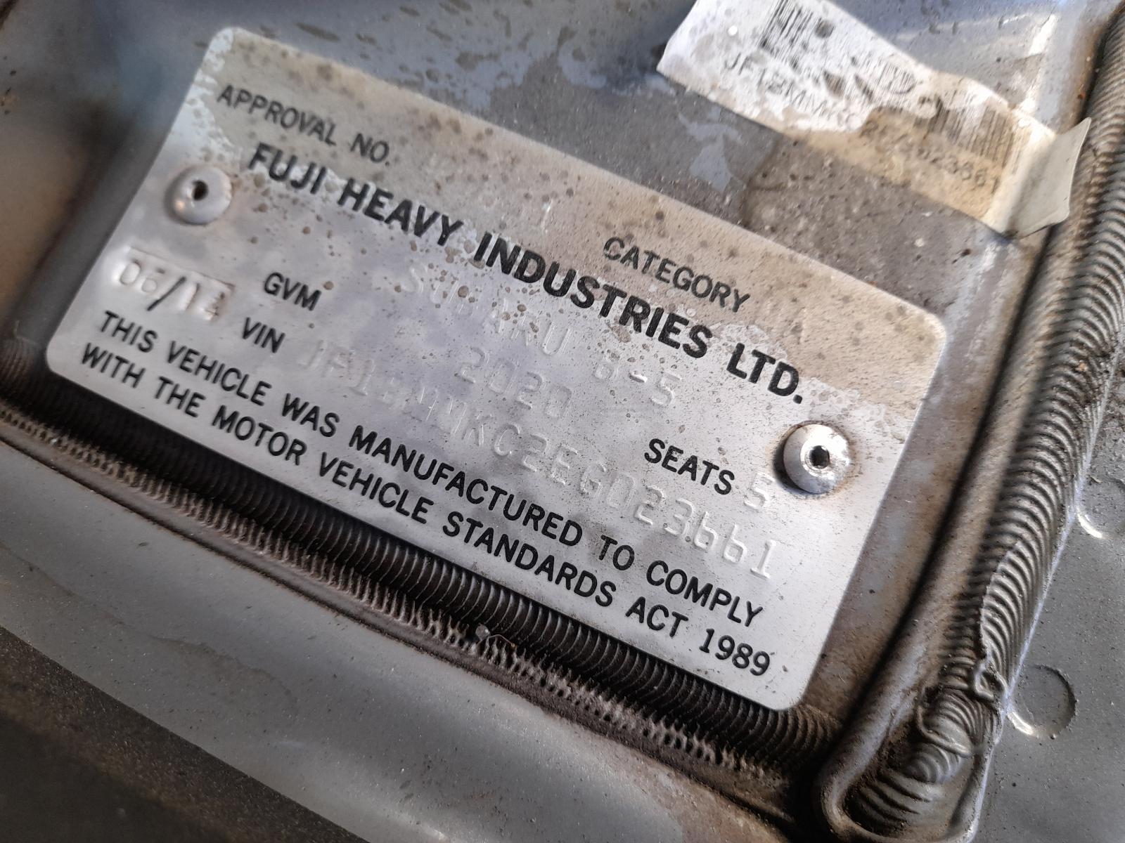 View Auto part Trans/Gearbox Subaru Liberty 2014