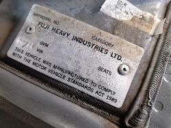 View Auto part Trans/Gearbox Subaru Liberty 2014