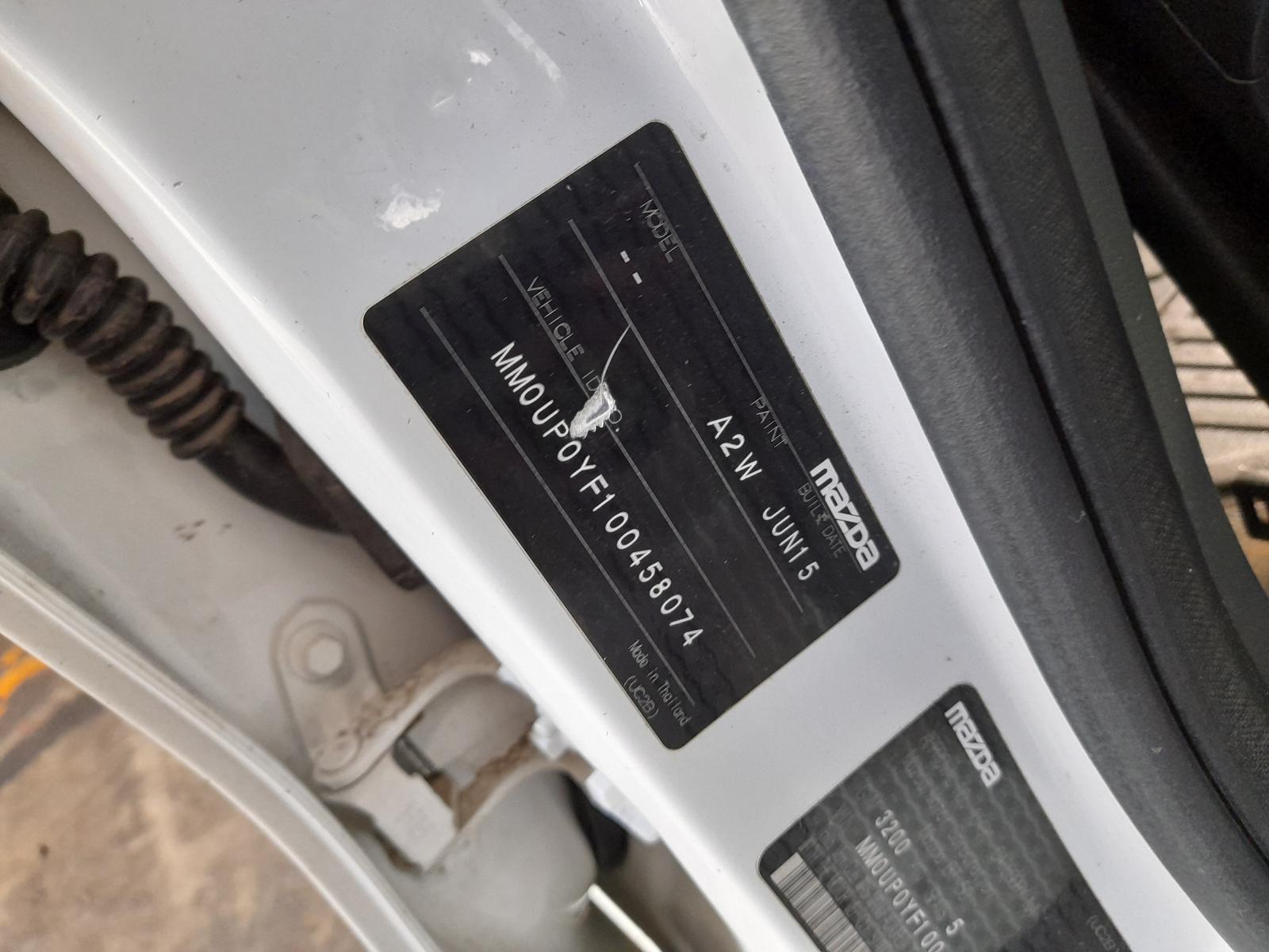 View Auto part Engine Mazda Bt50 2015