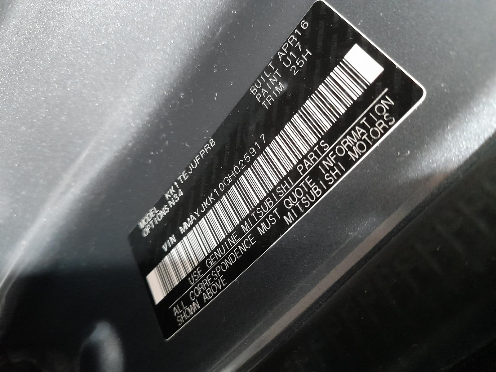 View Auto part Antenna Mitsubishi Triton 2016