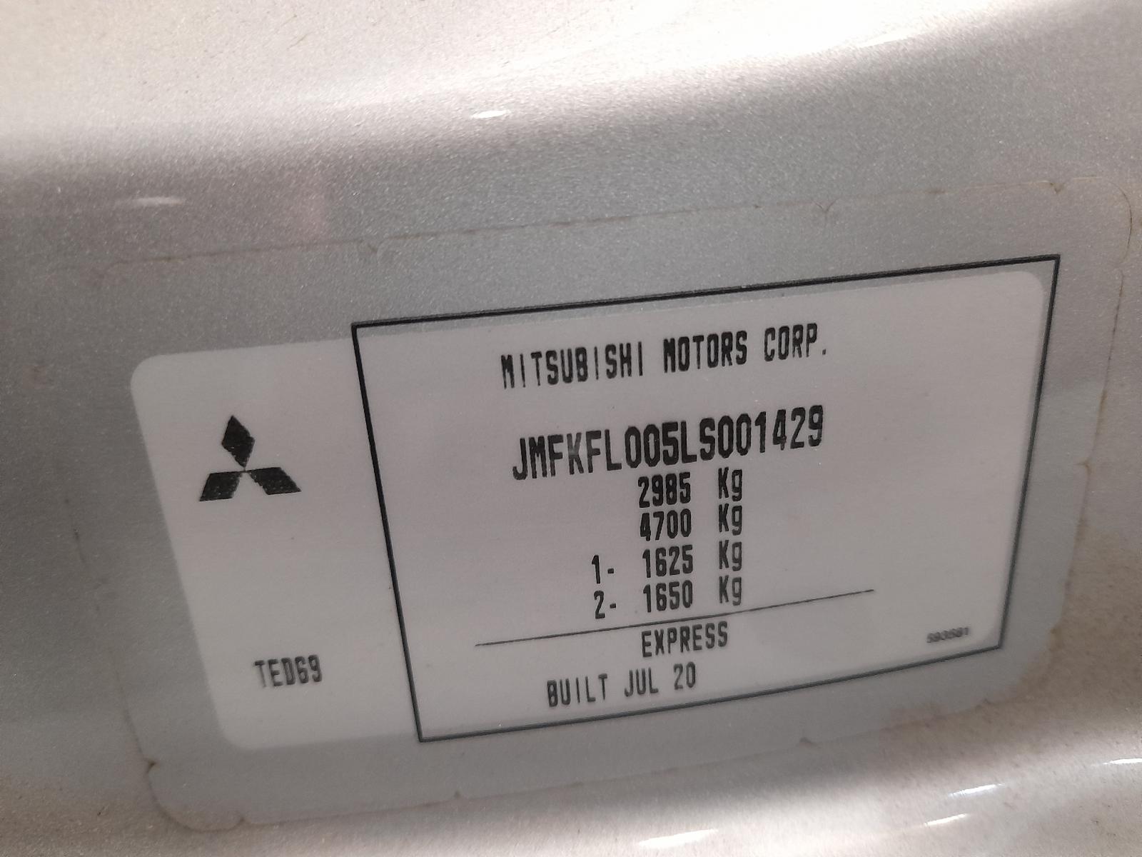 2020 Mitsubishi Express Sunvisor View Auto part Sunvisor Mitsubishi Express 2020