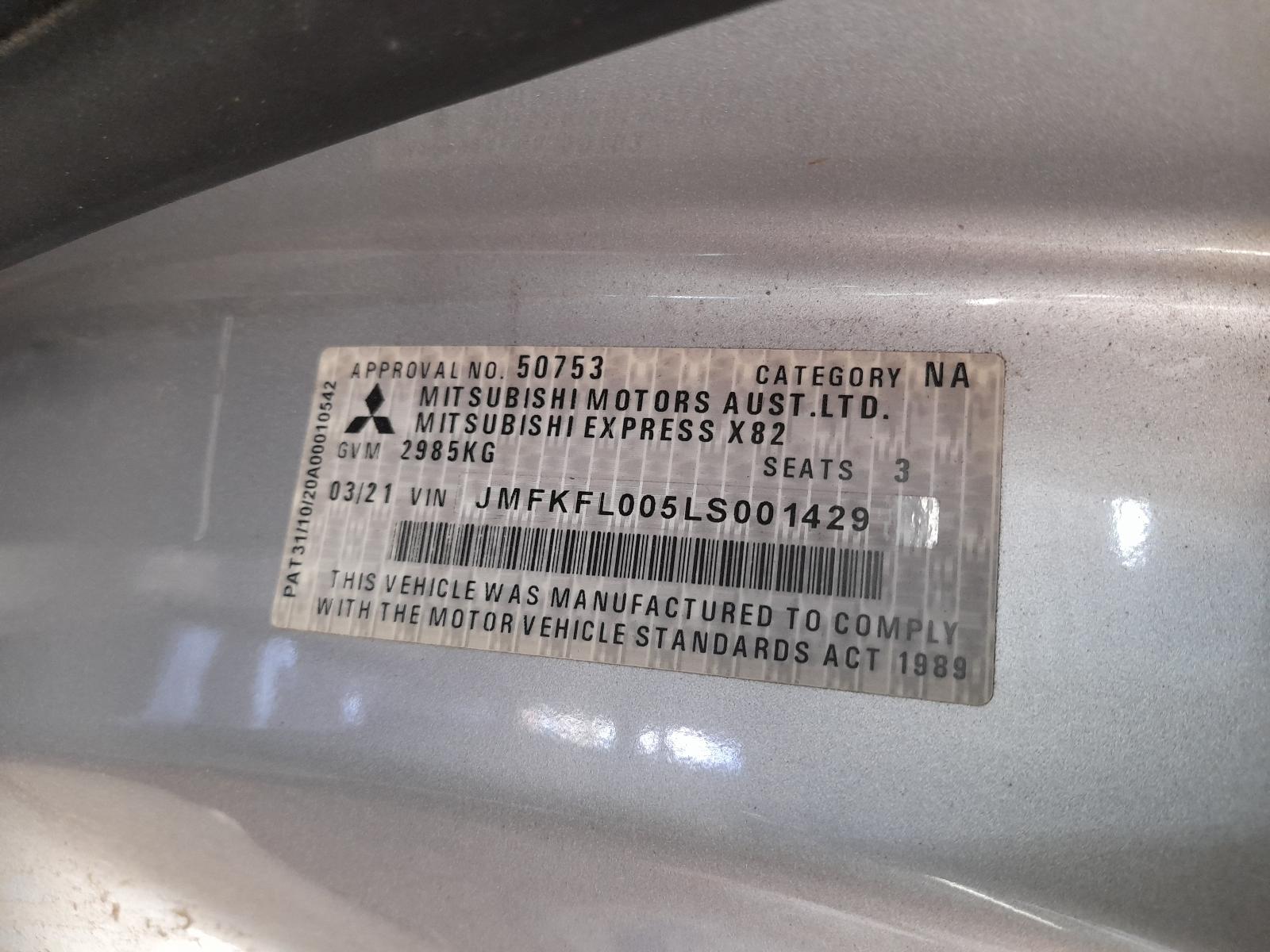 2020 Mitsubishi Express Sunvisor View Auto part Sunvisor Mitsubishi Express 2020