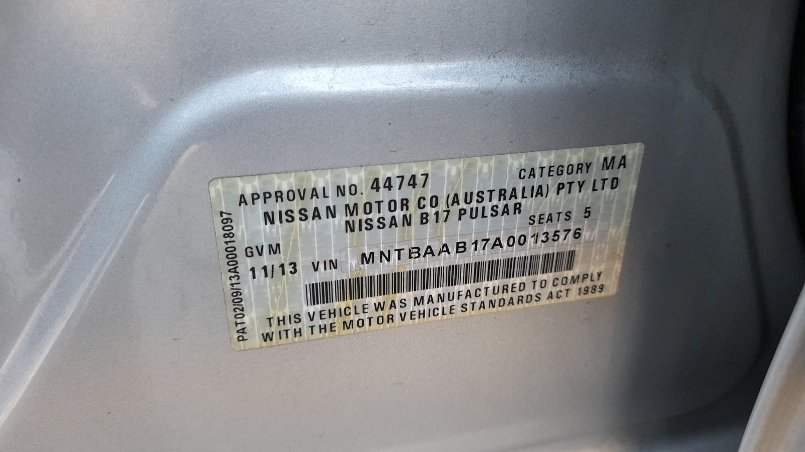 View Auto part Air Flow Meter Nissan Pulsar 2013